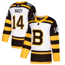 Youth Adidas Boston Bruins Garnet Ace Bailey White 2019 Winter Classic Jersey - Authentic