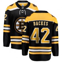 Youth Fanatics Branded Boston Bruins David Backes Black Home Jersey - Breakaway