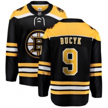 Men's Fanatics Branded Boston Bruins Johnny Bucyk Black Home Jersey - Breakaway