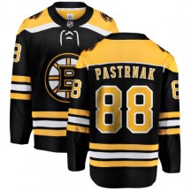 Men's Fanatics Branded Boston Bruins David Pastrnak Black Home Jersey - Breakaway