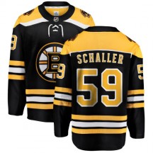 Youth Fanatics Branded Boston Bruins Tim Schaller Black Home Jersey - Breakaway