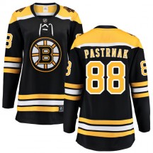 Women's Fanatics Branded Boston Bruins David Pastrnak Black Home Jersey - Breakaway