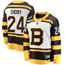 Youth Fanatics Branded Boston Bruins Don Cherry White 2019 Winter Classic Jersey - Breakaway