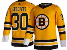 Youth Adidas Boston Bruins Gerry Cheevers Gold 2020/21 Special Edition Jersey - Breakaway