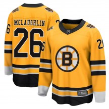 Youth Fanatics Branded Boston Bruins Marc McLaughlin Gold 2020/21 Special Edition Jersey - Breakaway