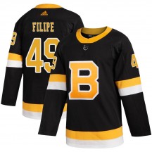 Youth Adidas Boston Bruins Matt Filipe Black Alternate Jersey - Authentic