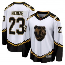 Men's Fanatics Branded Boston Bruins Steve Heinze White Special Edition 2.0 Jersey - Breakaway