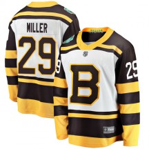 Men's Fanatics Branded Boston Bruins Jay Miller White 2019 Winter Classic Jersey - Breakaway
