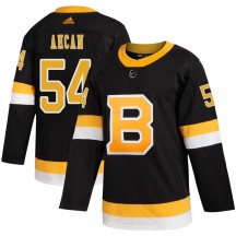 Men's Adidas Boston Bruins Jack Ahcan Black Alternate Jersey - Authentic