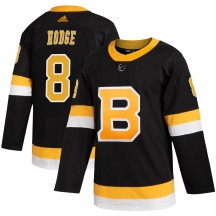 Men's Adidas Boston Bruins Ken Hodge Black Alternate Jersey - Authentic