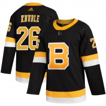 Men's Adidas Boston Bruins Mike Knuble Black Alternate Jersey - Authentic