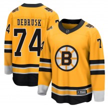 Men's Fanatics Branded Boston Bruins Jake DeBrusk Gold 2020/21 Special Edition Jersey - Breakaway