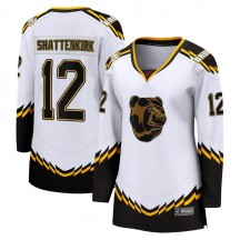 Women's Fanatics Branded Boston Bruins Kevin Shattenkirk White Special Edition 2.0 Jersey - Breakaway
