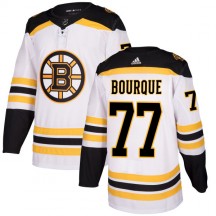 Men's Adidas Boston Bruins Ray Bourque White Jersey - Authentic