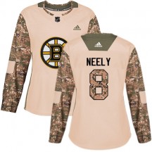 Women's Adidas Boston Bruins Cam Neely White Away Jersey - Premier