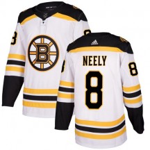 Youth Adidas Boston Bruins Cam Neely White Away Jersey - Authentic