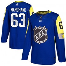 Men's Adidas Boston Bruins Brad Marchand Royal Blue 2018 All-Star Atlantic Division Jersey - Authentic