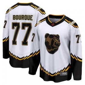 Youth Fanatics Branded Boston Bruins Ray Bourque White Special Edition 2.0 Jersey - Breakaway