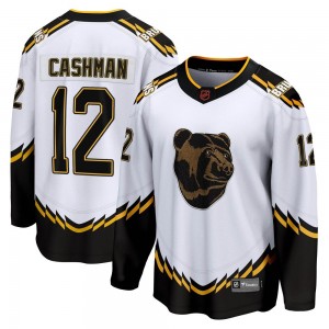 Youth Fanatics Branded Boston Bruins Wayne Cashman White Special Edition 2.0 Jersey - Breakaway