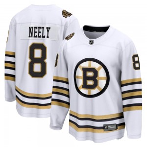 Youth Fanatics Branded Boston Bruins Cam Neely White Breakaway 100th Anniversary Jersey - Premier