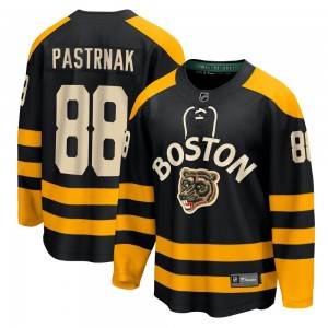 Men's Fanatics Branded Boston Bruins David Pastrnak Black 2023 Winter Classic Jersey - Breakaway