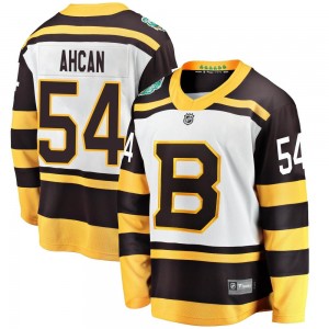 Youth Fanatics Branded Boston Bruins Jack Ahcan White 2019 Winter Classic Jersey - Breakaway