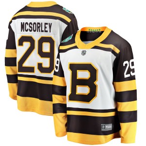 Youth Fanatics Branded Boston Bruins Marty Mcsorley White 2019 Winter Classic Jersey - Breakaway