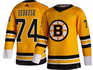 Youth Adidas Boston Bruins Jake DeBrusk Gold 2020/21 Special Edition Jersey - Breakaway