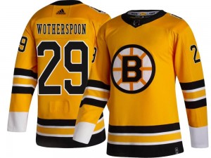 Youth Adidas Boston Bruins Parker Wotherspoon Gold 2020/21 Special Edition Jersey - Breakaway