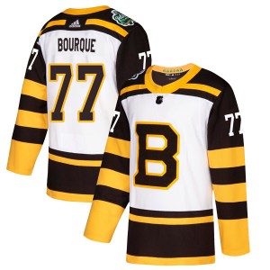 Men's Adidas Boston Bruins Raymond Bourque White 2019 Winter Classic Jersey - Authentic