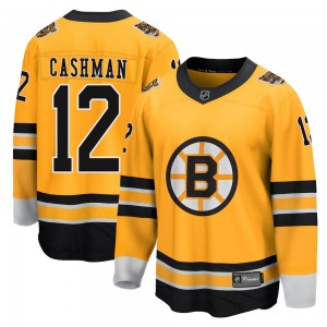 Youth Fanatics Branded Boston Bruins Wayne Cashman Gold 2020/21 Special Edition Jersey - Breakaway