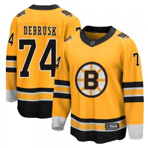 Youth Fanatics Branded Boston Bruins Jake DeBrusk Gold 2020/21 Special Edition Jersey - Breakaway