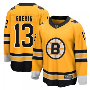 Youth Fanatics Branded Boston Bruins Bill Guerin Gold 2020/21 Special Edition Jersey - Breakaway
