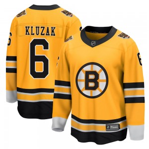 Youth Fanatics Branded Boston Bruins Gord Kluzak Gold 2020/21 Special Edition Jersey - Breakaway