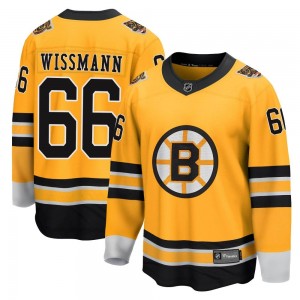 Youth Fanatics Branded Boston Bruins Kai Wissmann Gold 2020/21 Special Edition Jersey - Breakaway