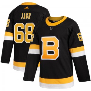 Youth Adidas Boston Bruins Jaromir Jagr Black Alternate Jersey - Authentic