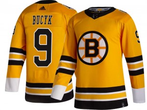 Men's Adidas Boston Bruins Johnny Bucyk Gold 2020/21 Special Edition Jersey - Breakaway