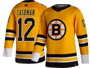 Men's Adidas Boston Bruins Wayne Cashman Gold 2020/21 Special Edition Jersey - Breakaway