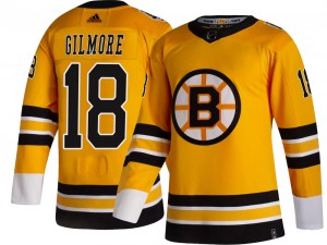 Men's Adidas Boston Bruins Happy Gilmore Gold 2020/21 Special Edition Jersey - Breakaway