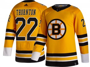 Men's Adidas Boston Bruins Shawn Thornton Gold 2020/21 Special Edition Jersey - Breakaway