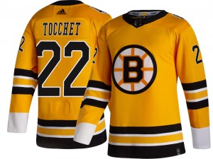 Men's Adidas Boston Bruins Rick Tocchet Gold 2020/21 Special Edition Jersey - Breakaway