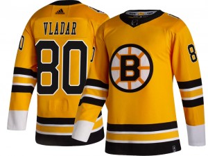Men's Adidas Boston Bruins Daniel Vladar Gold 2020/21 Special Edition Jersey - Breakaway