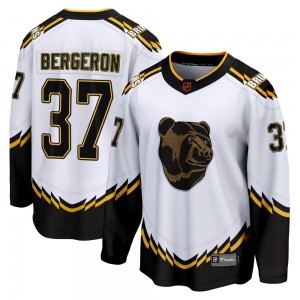 Men's Fanatics Branded Boston Bruins Patrice Bergeron White Special Edition 2.0 Jersey - Breakaway