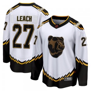 Men's Fanatics Branded Boston Bruins Reggie Leach White Special Edition 2.0 Jersey - Breakaway