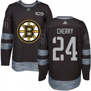 Men's Boston Bruins Don Cherry Black 1917-2017 100th Anniversary Jersey - Authentic