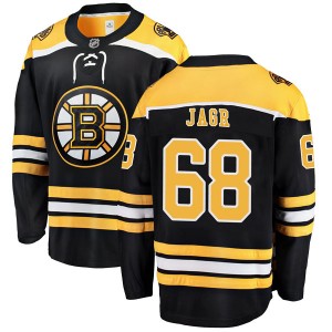 Men's Fanatics Branded Boston Bruins Jaromir Jagr Black Home Jersey - Breakaway
