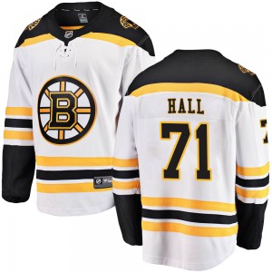 Youth Fanatics Branded Boston Bruins Taylor Hall White Away Jersey - Breakaway
