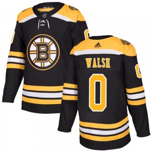 Youth Adidas Boston Bruins Reilly Walsh Black Home Jersey - Authentic
