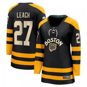 Women's Fanatics Branded Boston Bruins Reggie Leach Black 2023 Winter Classic Jersey - Breakaway