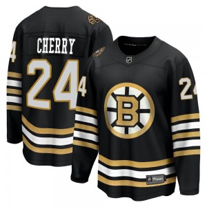 Men's Fanatics Branded Boston Bruins Don Cherry Black Breakaway 100th Anniversary Jersey - Premier